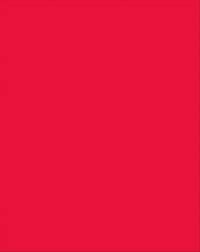 poster board red (sheet)