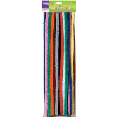 pipe cleaner kraft stems 100 (pkg)