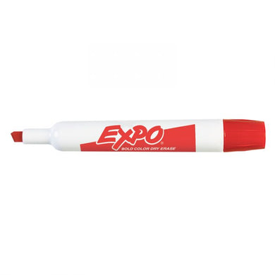 Marker Dry Erase Red Broad Chisel (ea)