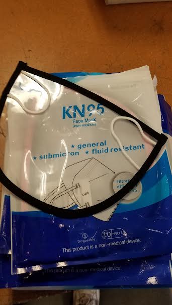 KN95 PROTECTIVE CLEAR MASK Ea