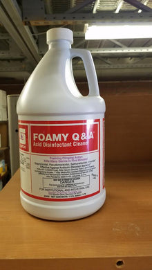 FOAMY Q & A (acid disinfectant)