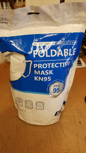 KN95 PROTECTIVE MASK FOLDABLE ADULT (Ea.)
