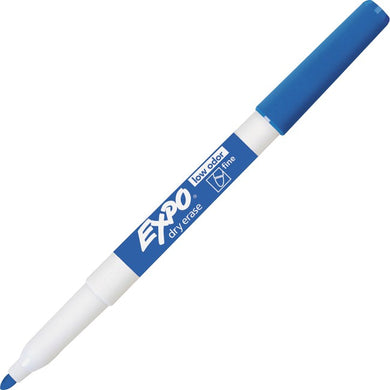 Marker Dry Erase Blue Fine Point (ea)
