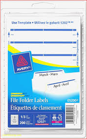 labels file blue (box)