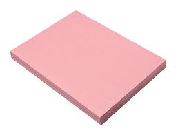 paper construction pink 12 x 18 (pkg)