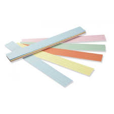 sentence strips rainbow 3 (pkg)