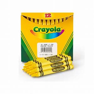 crayon yellow (doz)