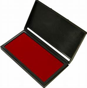 stamp pad red (ea)