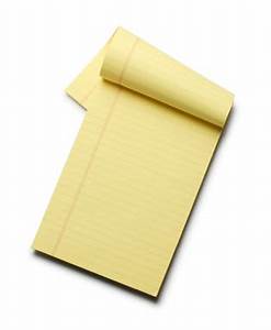 paper yellow pad 5 x 8 (ea)