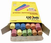 ASSORTED COLOR CHALK (box)
